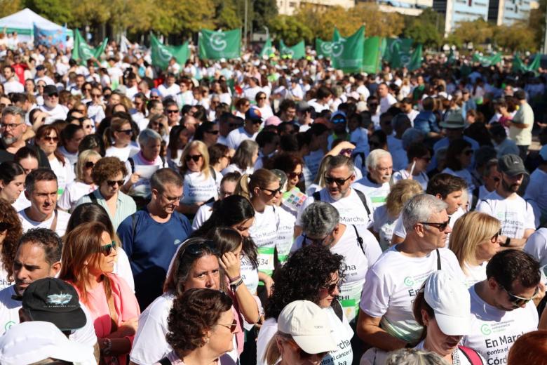Carrera y marcha contra el cáncer en Córdoba