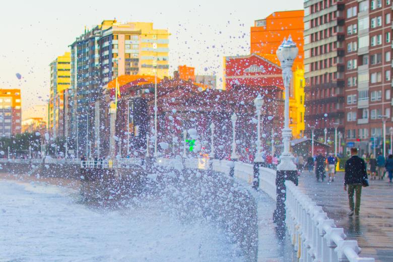 Paseo del Muro, Gijón