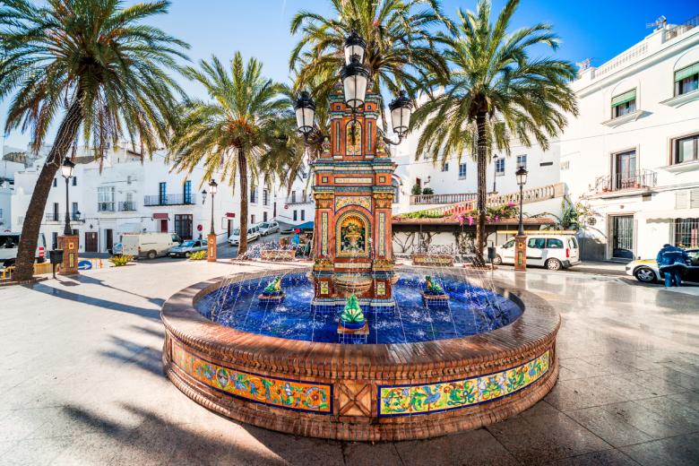 Plaza de España de Vejer de la Frontera, Cádiz