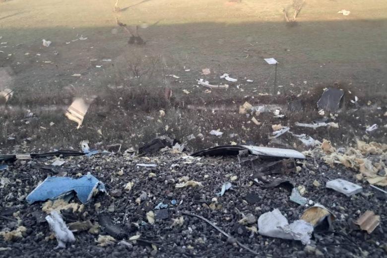 Dos trenes de alta velocidad chocan en Urda (Toledo) con varios vagones caídos por un terraplén