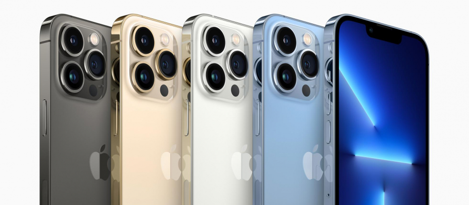Los iPhone 13 Pro se presentan en cuatro colores