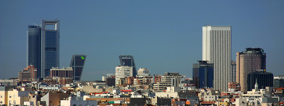 Imagen del 'skyline' de Madrid