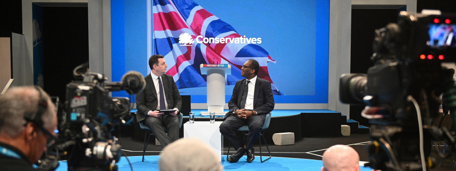 Debate entre líderes en la Conferencia anual del Partido Conservador. Manchester