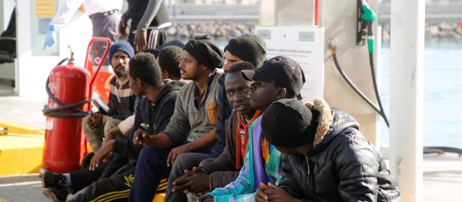 Las cifras recogen un aumento del 53,8% en la llegada de migrantes por vía marítima