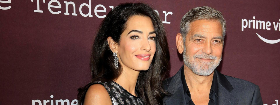 George y Amal Clooney