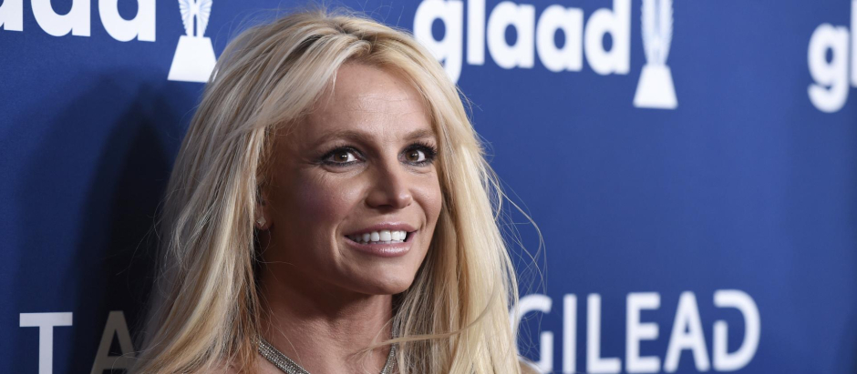 Britney Spears, durante unos premios en Beverly Hills el 12 de abril de 2018