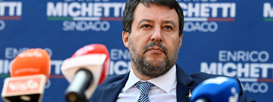 Matteo Salvini en las elecciones municipales