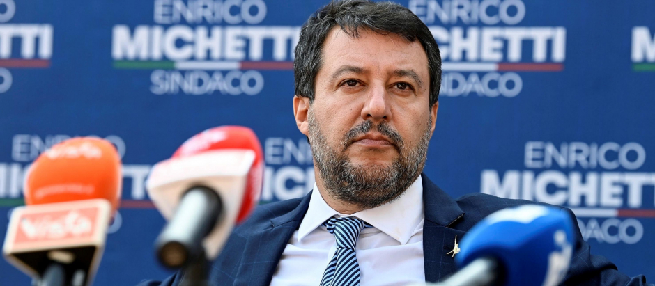 Matteo Salvini en las elecciones municipales
