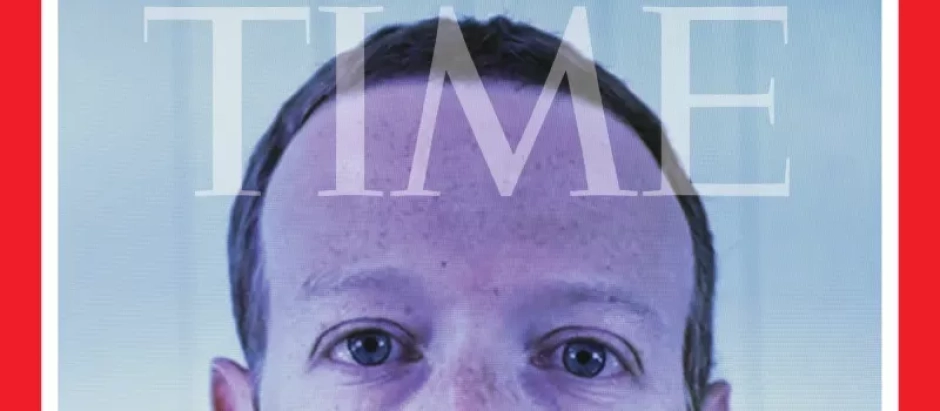 Mark Zuckerberg en la portada de Time