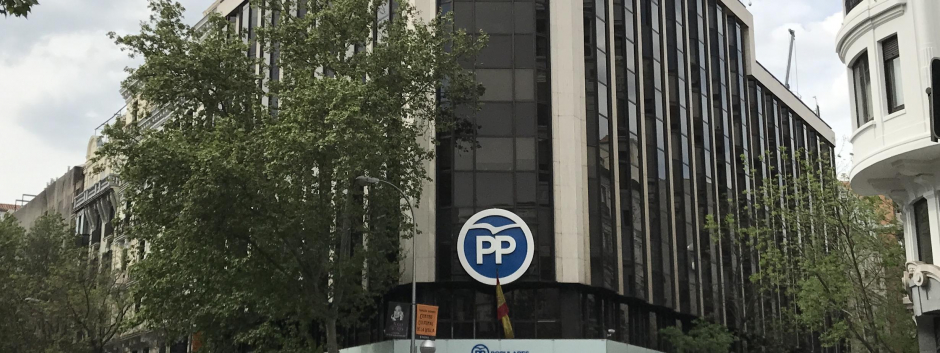 Actual sede del Partido Popular
