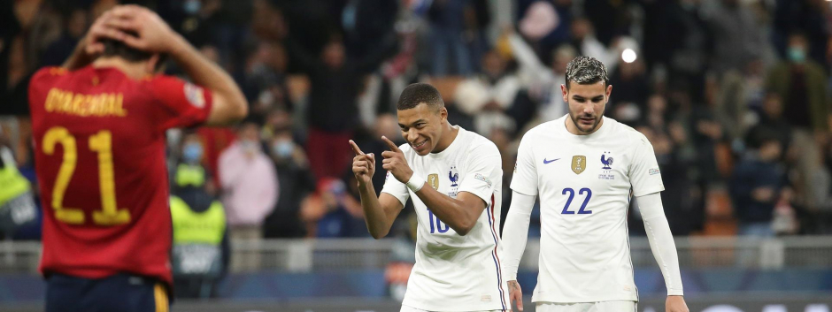 Mbappé anotó el gol de la victoria para Francia en la final de la Nations League contra España