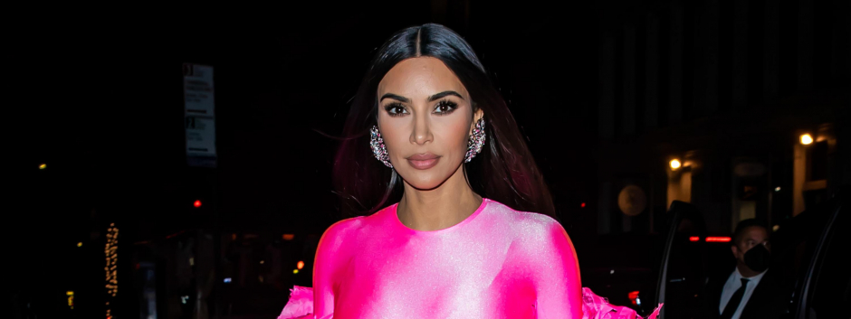 Kim Kardashian al salir de 'Satuday Night Live'
