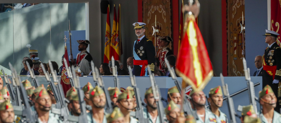 Desfile militar del 12 de octubre de 2019.