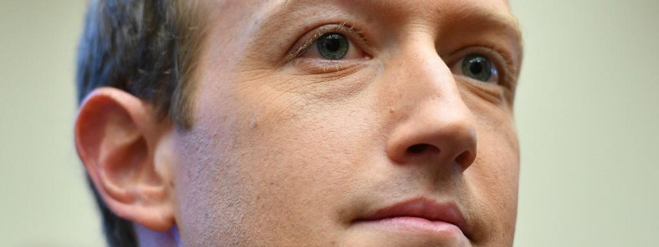 El presidente de Facebook, Mark Zuckerberg, en 2019