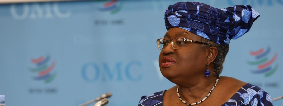 La directora general de la Organización Mundial del Comercio (OMC), Ngozi Okonjo-Iweala