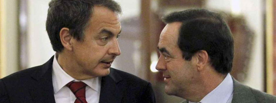 José Luís Rodríguez Zapatero y José Bono