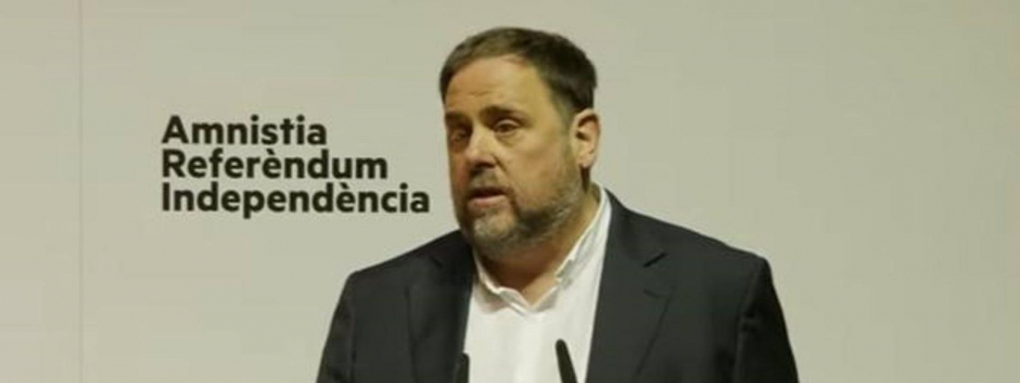 El líder de ERC, Oriol Junqueras