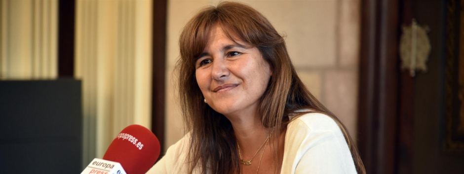 La presidenta del Parlamento de cataluña, Laura Borràs