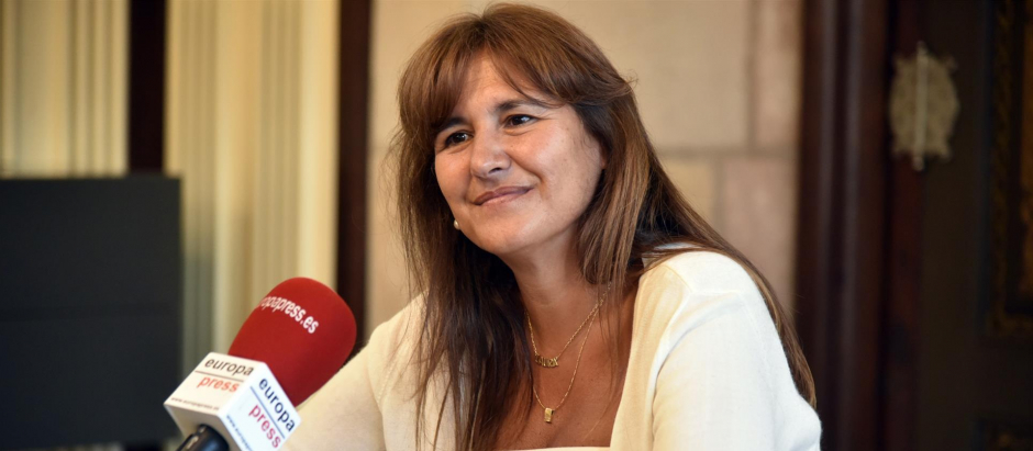 La presidenta del Parlamento de cataluña, Laura Borràs