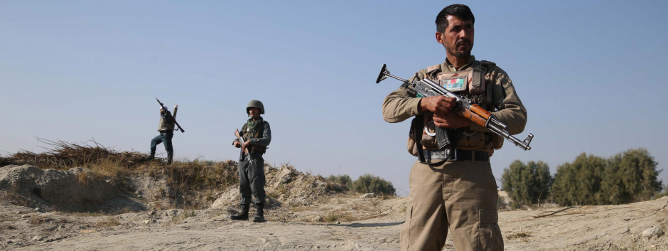 Fuerzas talibanas en Kabul