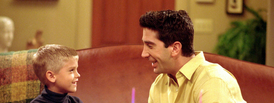 David Schwimmer interpretó a Ross Geller en las 10 temporadas de 'Friends'