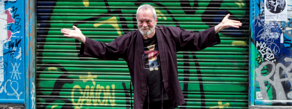 El actor y director británico Terry Gilliam, que formó parte del grupo humorístico Monty Python.