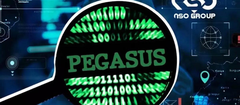 Representación del software espía Pegasus y su fabricante NSO