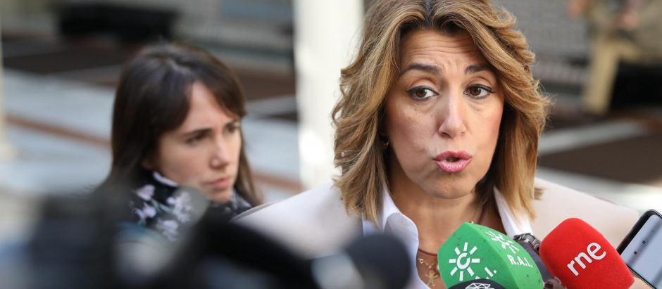 La expresidenta andaluza, Susana Díaz