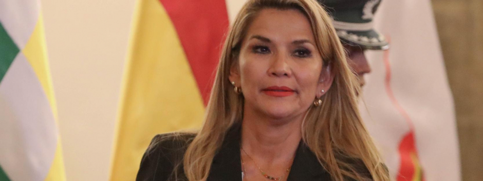La expresidenta Jeanine Áñez