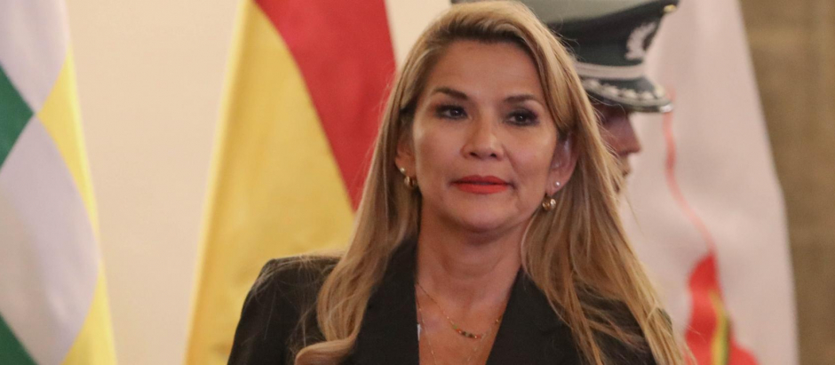 La expresidenta Jeanine Áñez