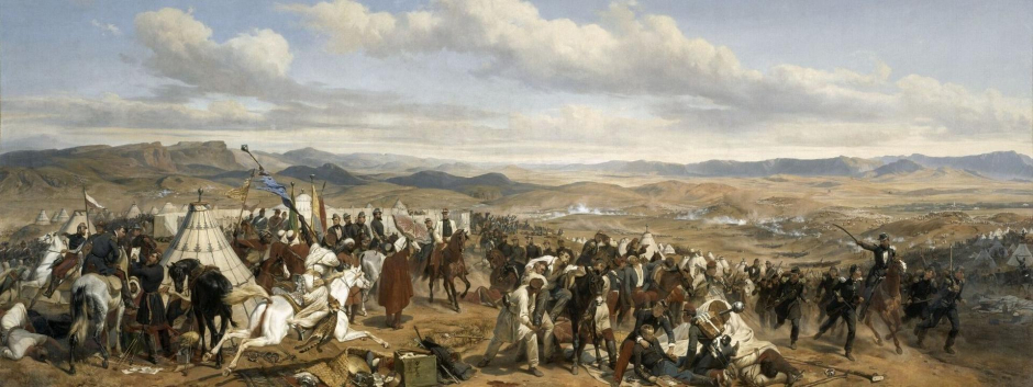 La batalla de Isly se libró el 14 de agosto de 1844 entre Francia y Marruecos