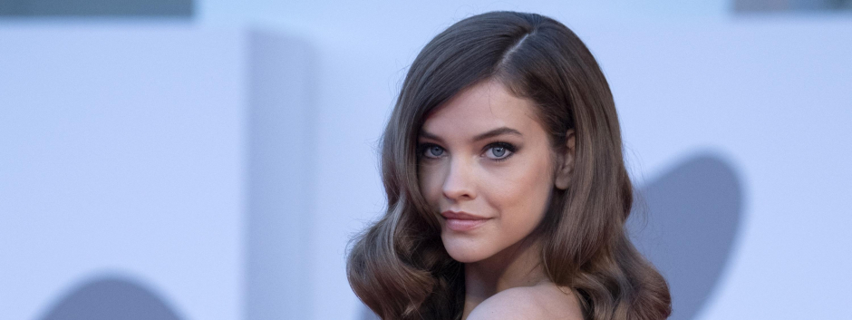 Model Barbara Palvin attending the premier for the film 'AM' during the 78th edition of the Venice Film Festival in Venice, Italy, Friday, Sep, 4, 2021.