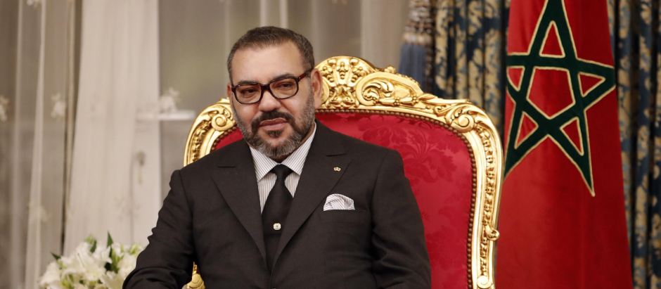El rey de Marruecos Mohamed VI