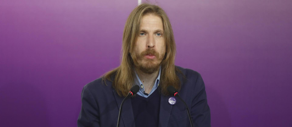 El coordinador general de Podemos en Castilla y León, Pablo Fernández.