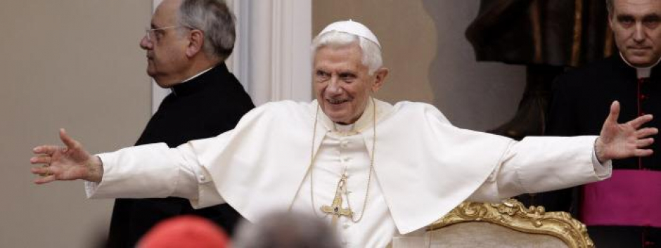 Benedicto XVI en agosto de 2021