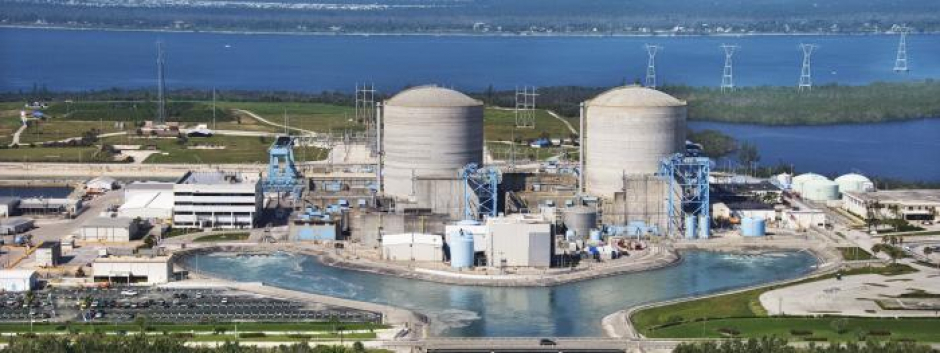 Una planta de energía nuclear en EE.UU.