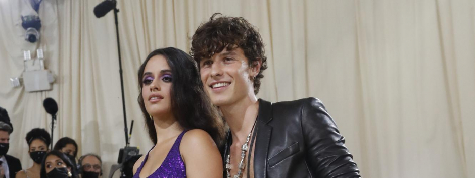 Singers Shawn Mendes and Camila Cabello attend The Metropolitan Museum of Art's Costume Institute benefit gala celebrating the opening of the "In America: A Lexicon of Fashion" exhibition on Monday, Sept. 13, 2021, in New York.
