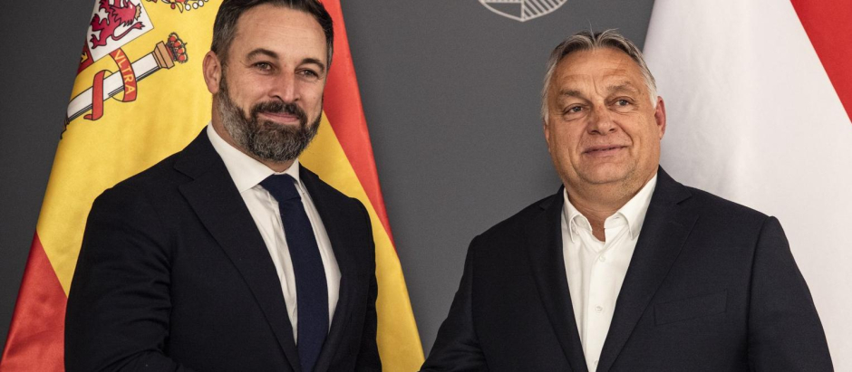 Santiago Abascal y Viktor Orbán
