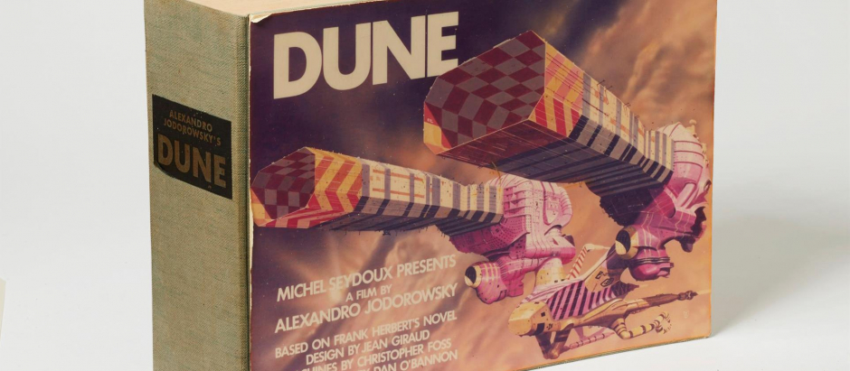 Guión gráfico de Alejandro Jodorowsky para la película 'Dune'