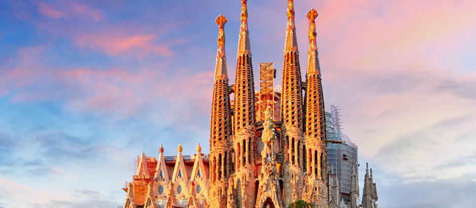 La catedral de la Sagrada Familia, en Barcelona