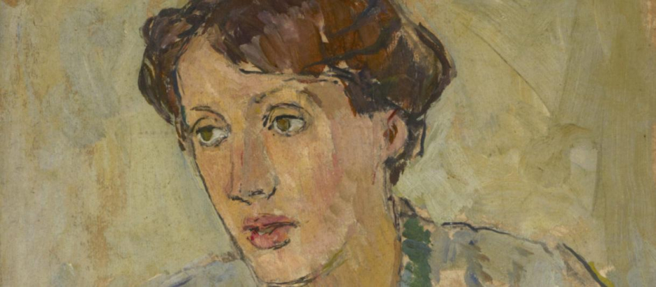 La escritora Virginia Woolf, retratada por Henrietta Garnett