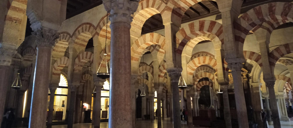 Interior de la catedral-Mezquita de Córdoba