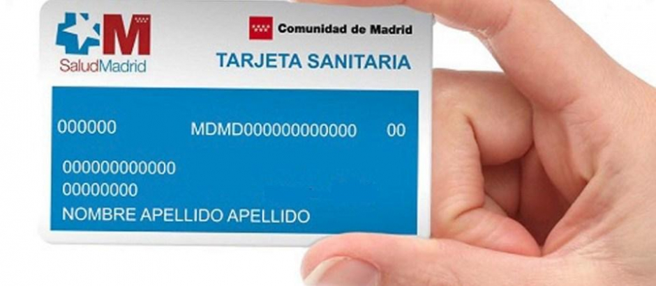 Tarjeta Sanitaria Comunidad de Madrid