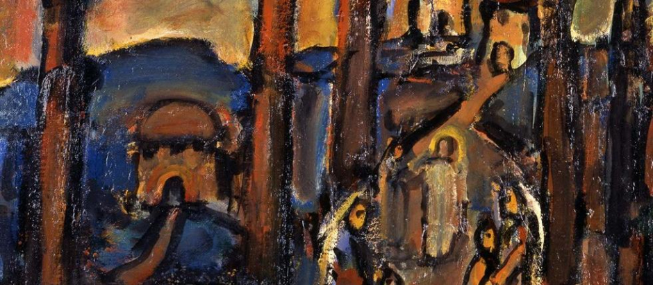 Automne ou Nazareth, de Rouault, fue una de las primeras obras del siglo XX que en ingresar en las colecciones vaticanas.