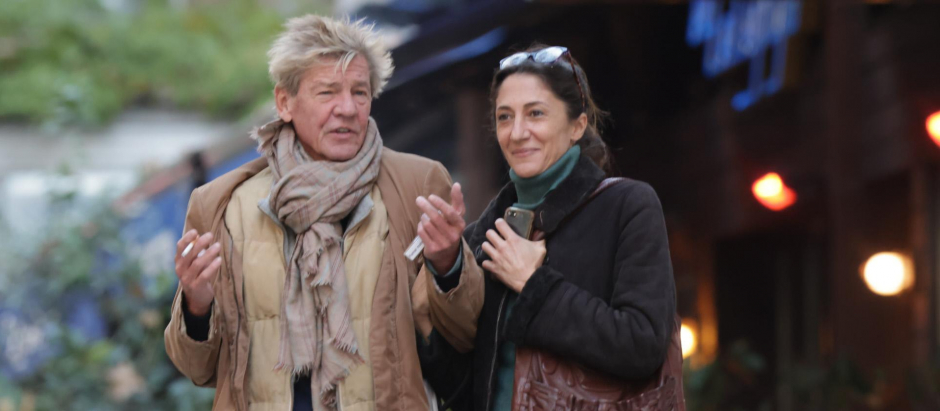 Ernesto Hannover y Claudia Stilianopoulos, por las calles de Madrid el pasado mes de noviembre