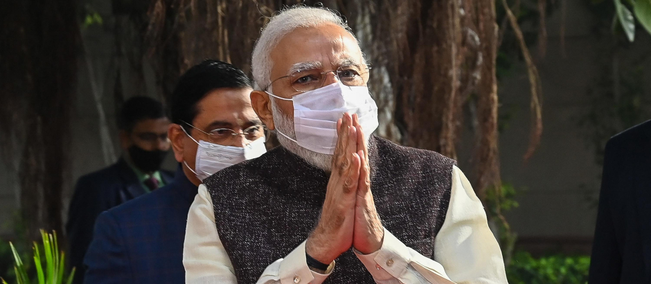 El primer ministro de la India, Narendra Modi, imagen de archivo