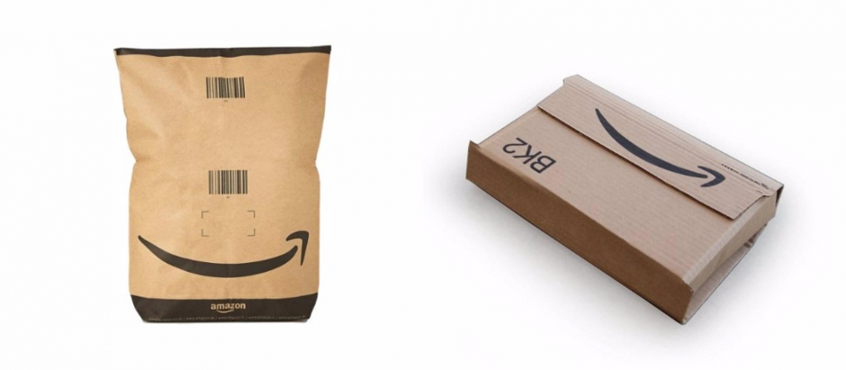 Amazon ya tiene preparadas nuevas bolsas de papel flexibles y sobres de cartón