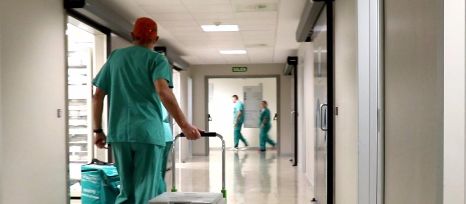 Sanitarios en un hospital de la Comunidad Valenciana