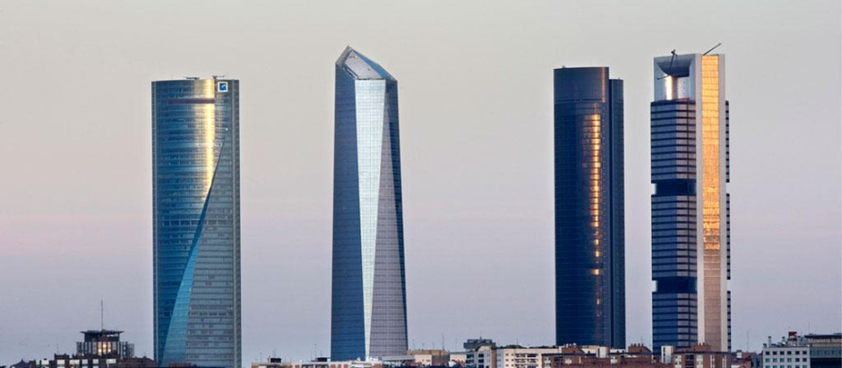 Las Cuatro Torres de Madrid, hogar de muchas de las grandes empresas