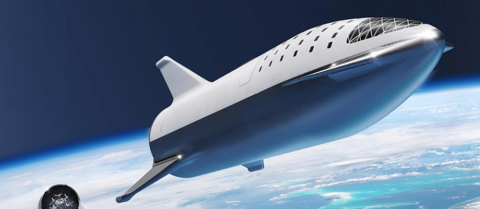 El prototipo Starship de SpaceX